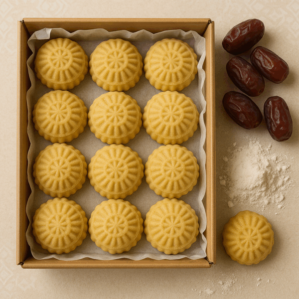 Date-Filled Maamoul – 520 USD/Ton – Min 1 Ton